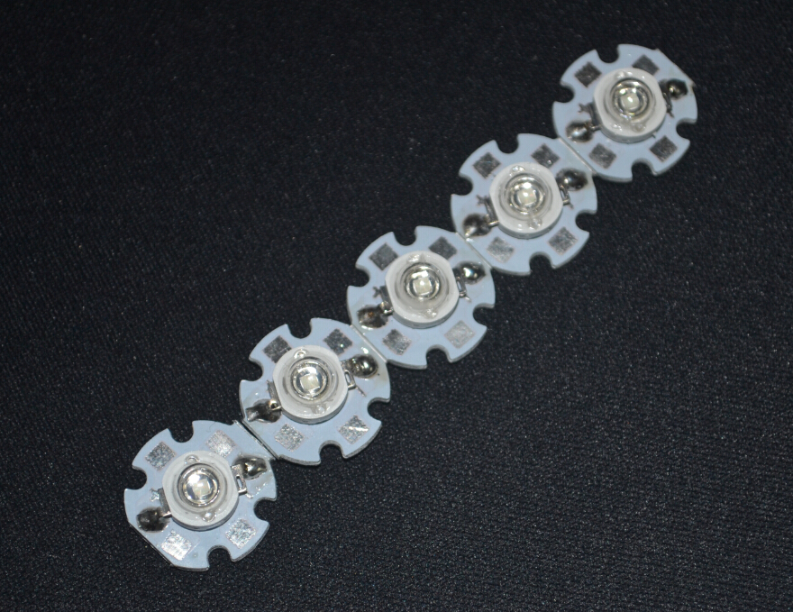 3W High Power UV 365nm 375nm 395nm 400nm 410nm 420nm LED Chip Bulb Lamp Light