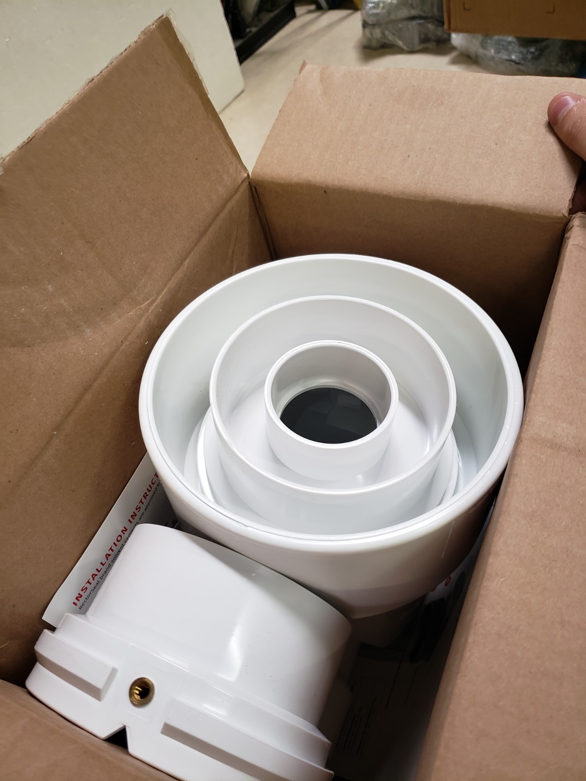 RectorSeal 97023 Clean Check 3″ Extendable Backwater Valve Sewer Backup Prevent