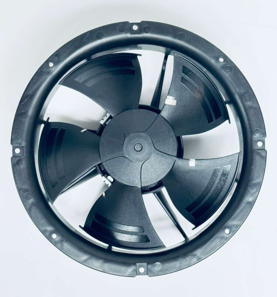 EBM-Papst EBM9538 8 in ECM Axial Fan Assembly 115V, 2 Speeds, 2100 2800 RPM