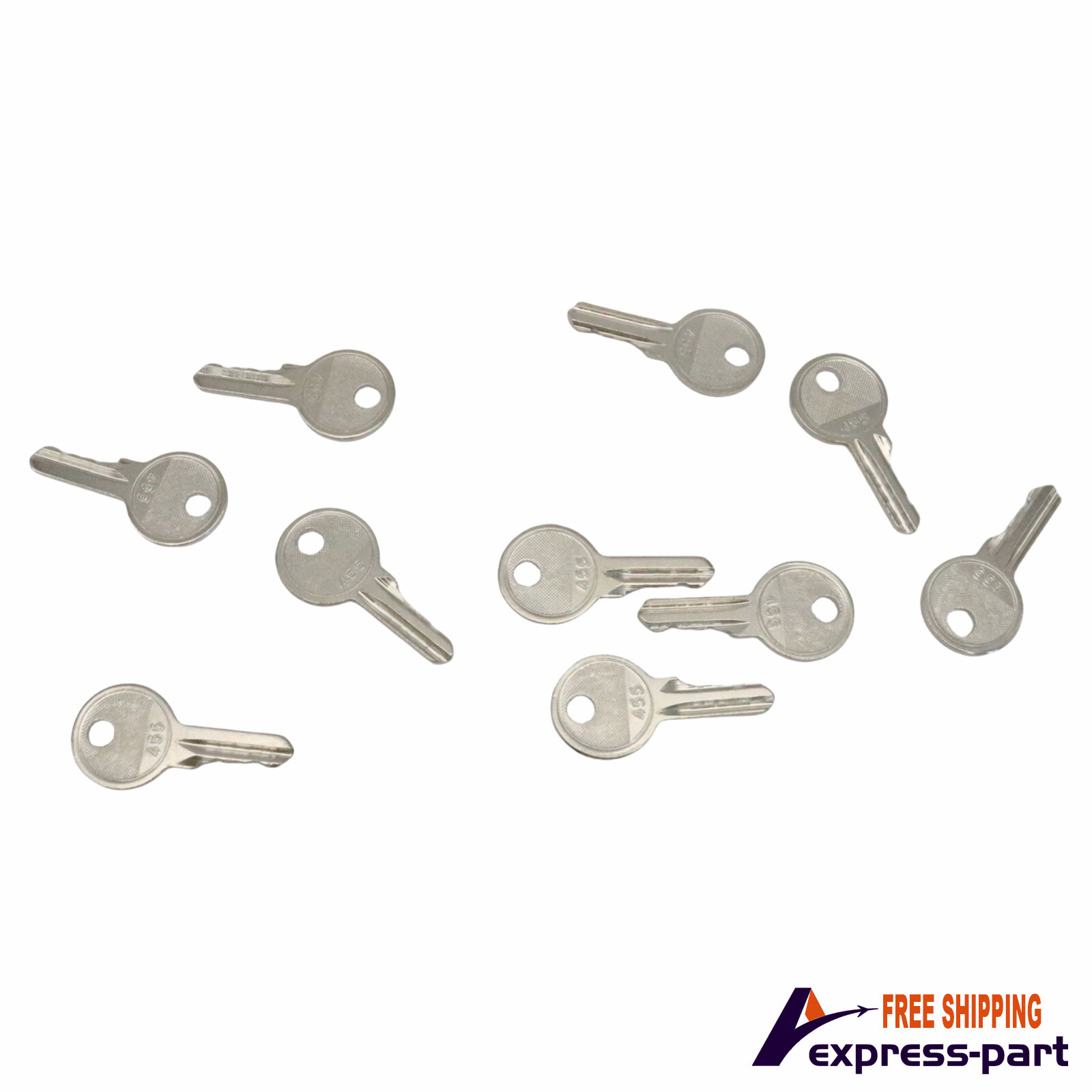 NEW 10 Keys 455 104466 FOR Genie Skyjack Snorkel Terex Vermeer Upright Lifts