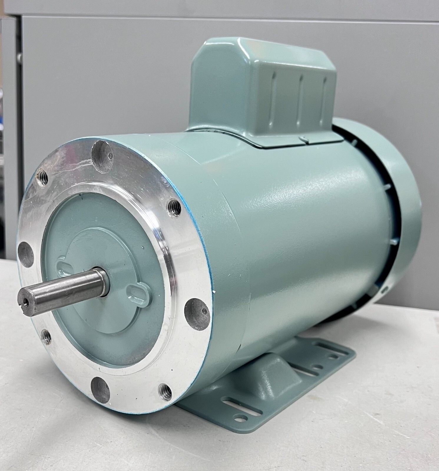 General Purpose 2 HP 1 Phase Motor 3450 RPM 56C Frame TEFC 115/230V