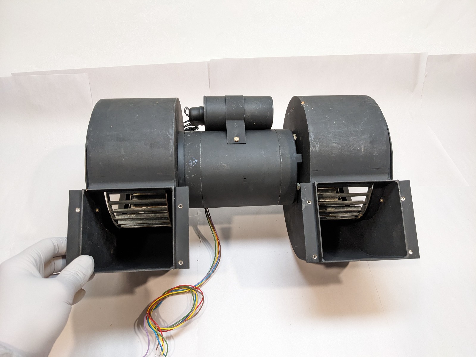 Eastern Air Devices B63B8D-1 Dual Squirrel Cage Centrifugal Blower 750CFM
