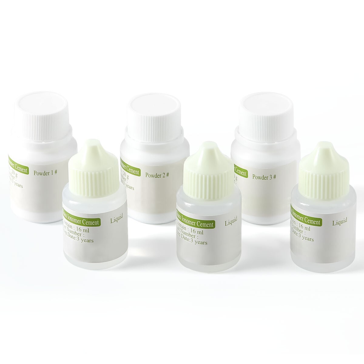 Dental Permanent Glass IonomerCement Lining Luting Glue For Crowns& Bridges