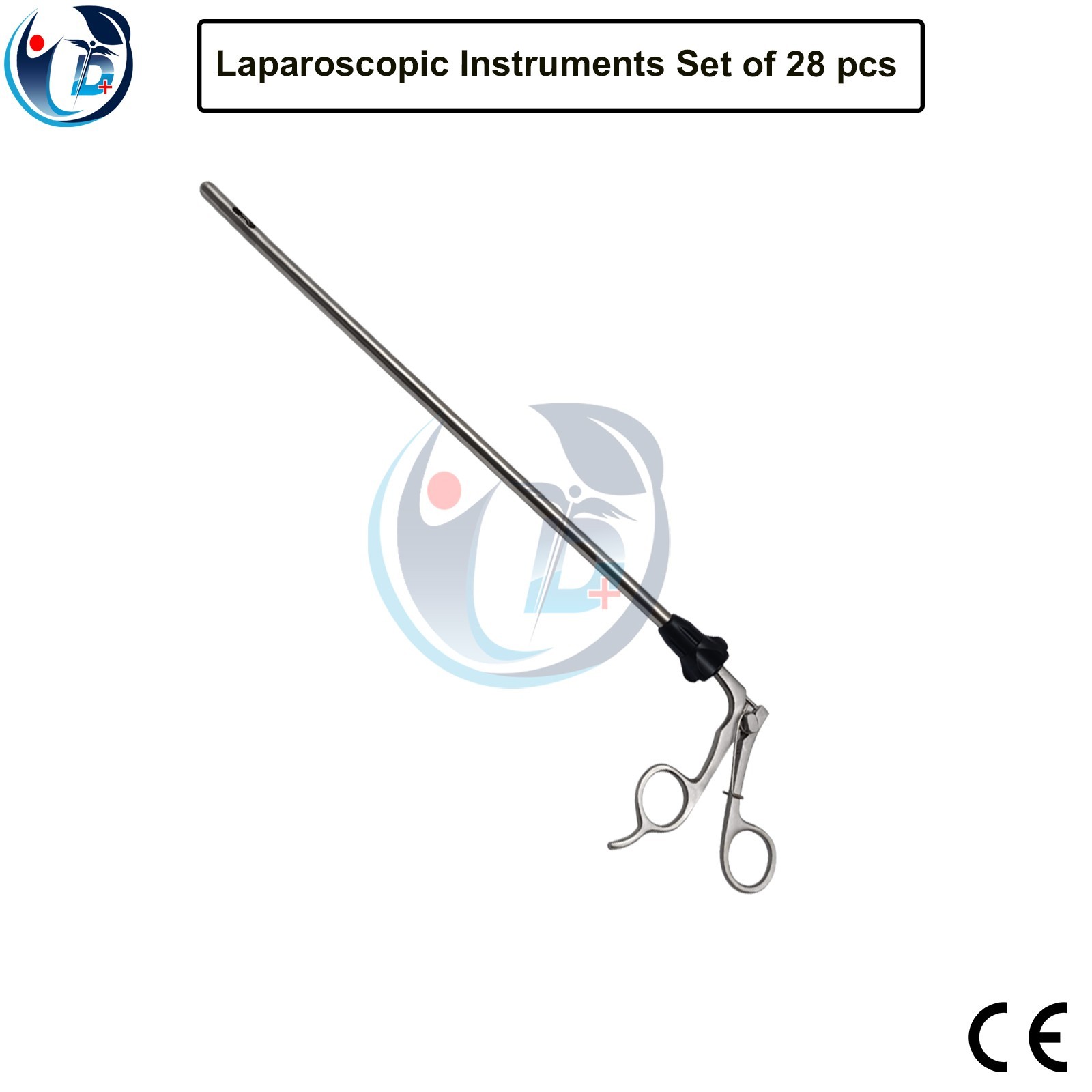 28 Pcs Laparoscopic Surgery Instrument Set General Surgical Laparoscopy Kit