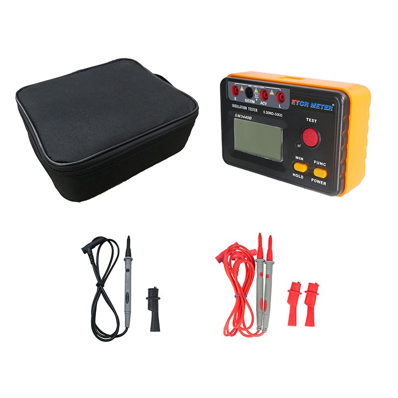 EM3440B Insulation Resistance Tester 0.5MΩ~50GΩ New