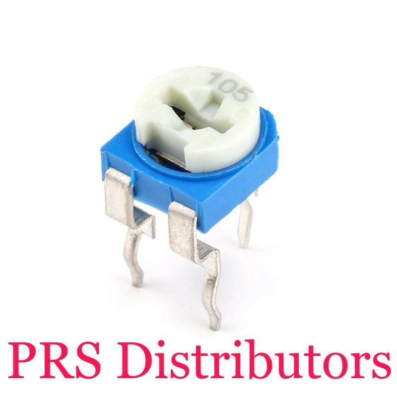 50 Trimmers Potentiometers 100Ω to 1MΩ Adjustable Variable Resistors RM-065