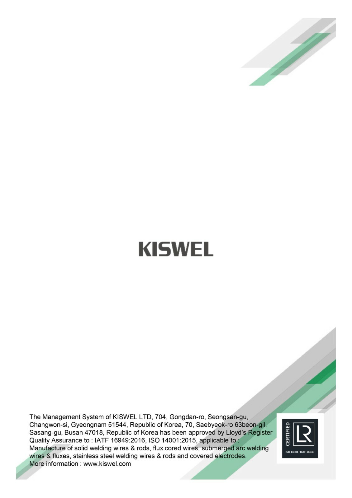 E7018 1/8″ 3/32″ 5/32″ Kiswel Premium Arc Welding Electrode 10 / 20 / 30 LB