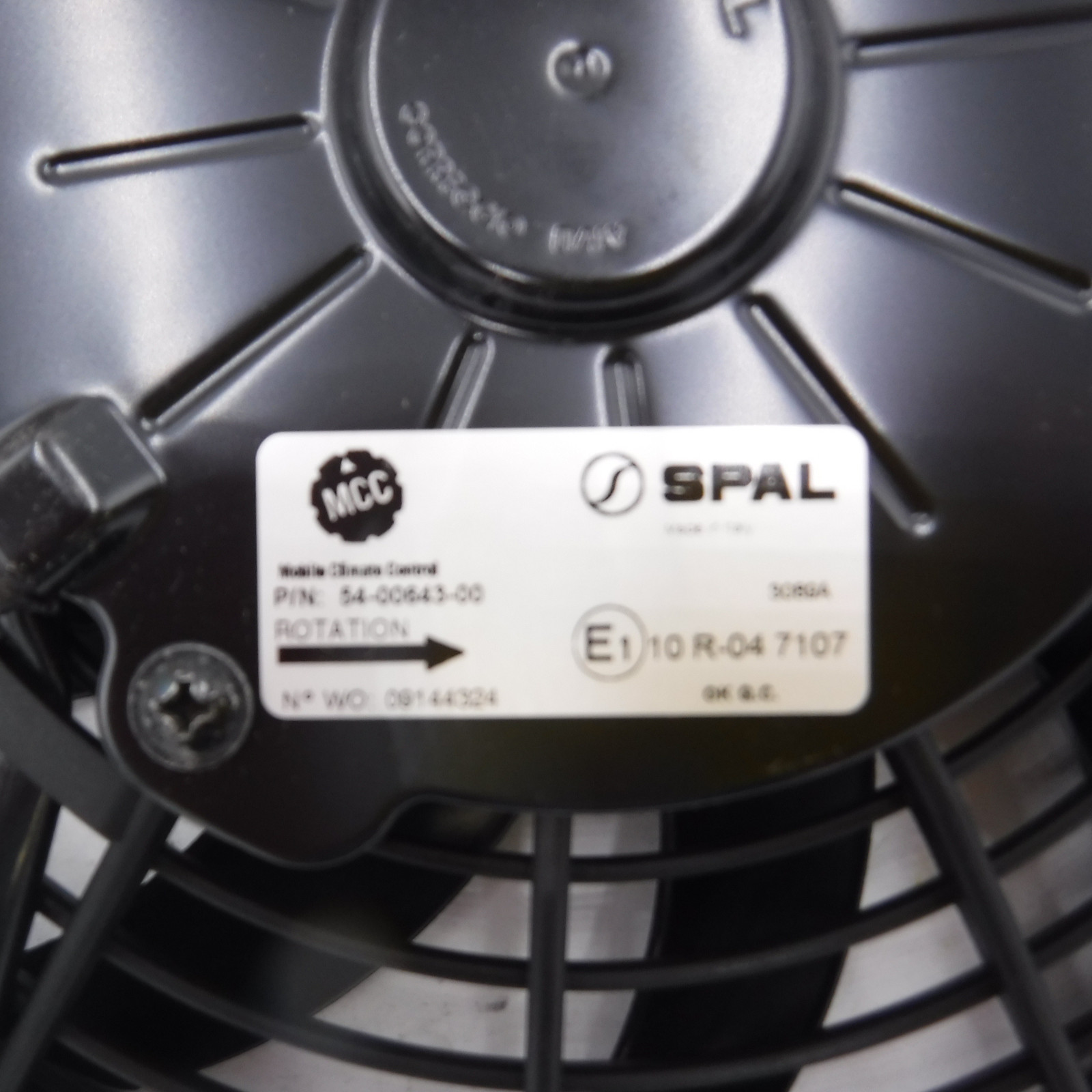 SPAL Rooftop Condenser Fan & Motor Assembly Kit for Coach K410