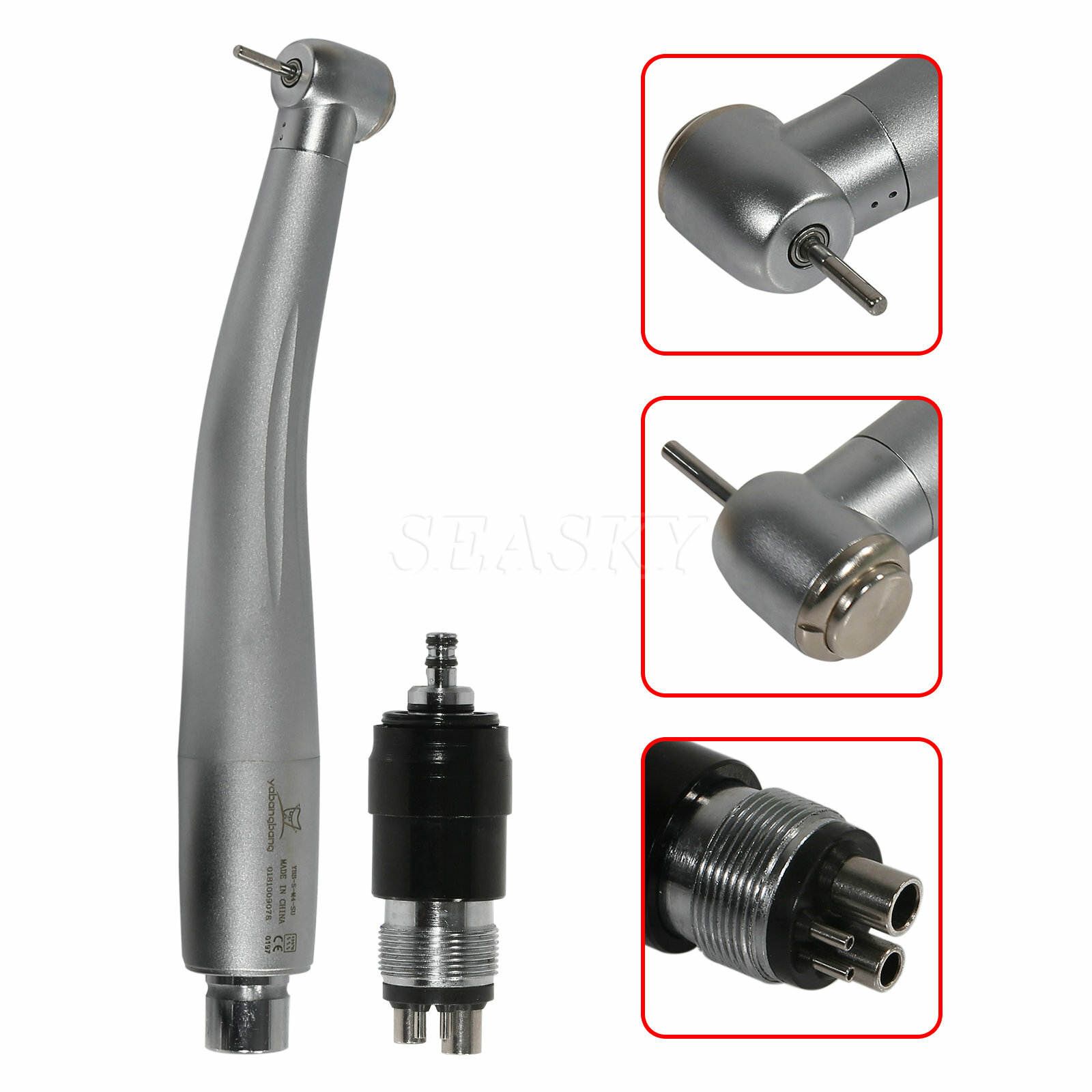Dental standard Head High Speed Handpiece Quick Coupler 4Hole NSK Style YBNK4