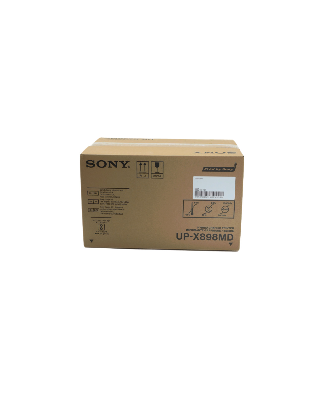 NEW! Sony UP-X898MD A6 Analog and Digital Black & White Thermal Printer