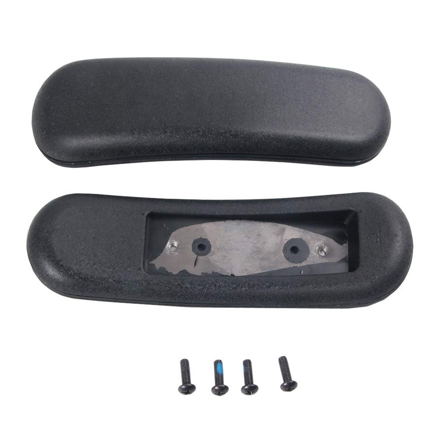 Staples Chair Arm Parts Replacement Armrest Pads 2pcs Universal 4″ Mounting H…