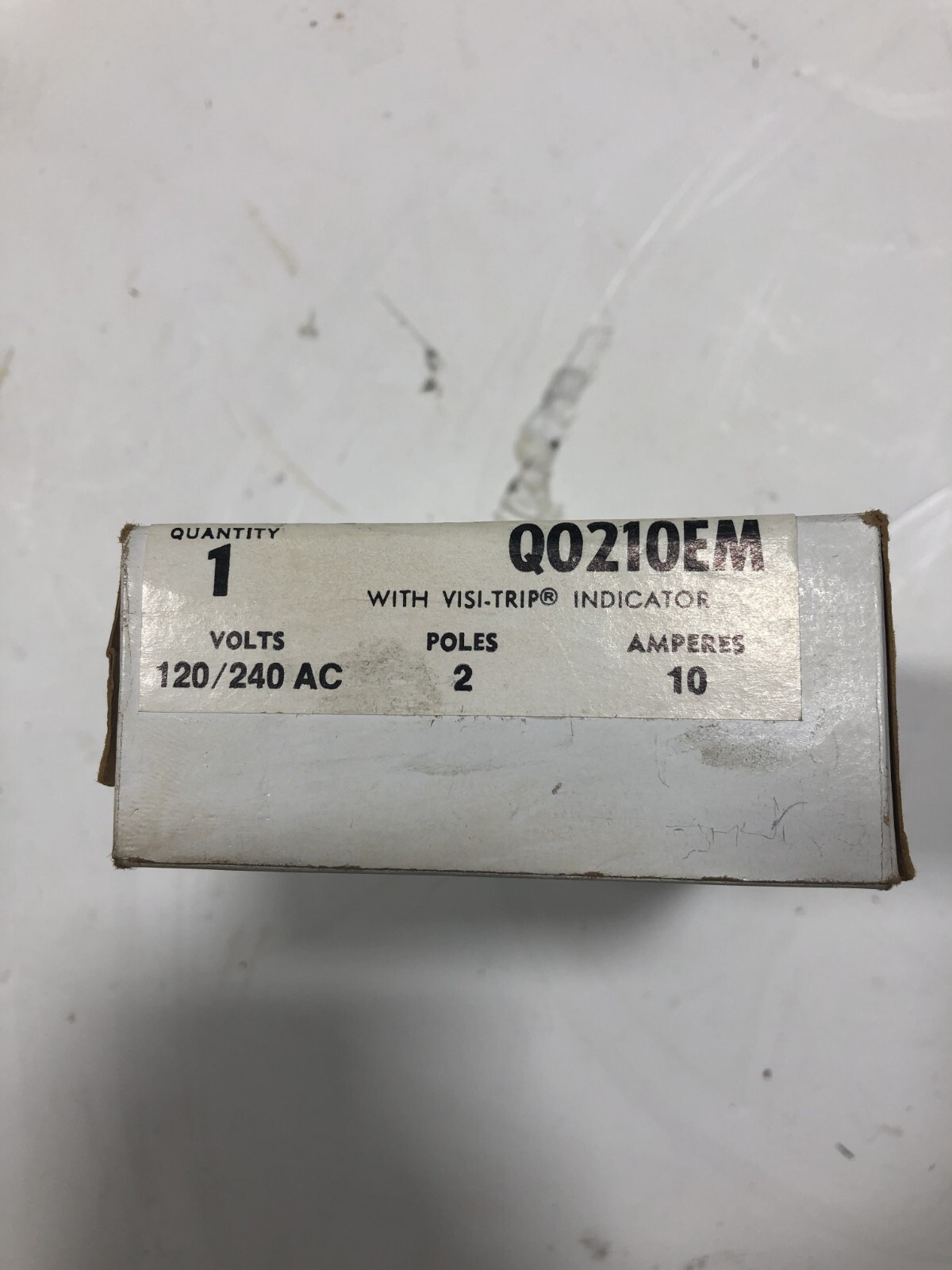 Square D QO210EM Circuit Breaker and Remote Controlled Interrupter