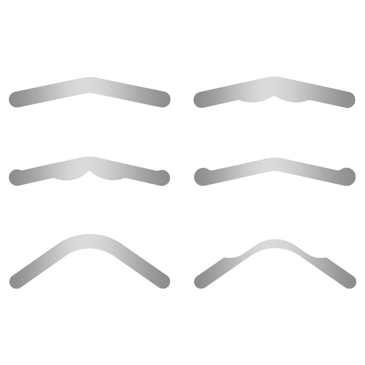 Dental Tofflemire Matrix Bands 0.04mm Margin Elevation Increased Curvature Steel
