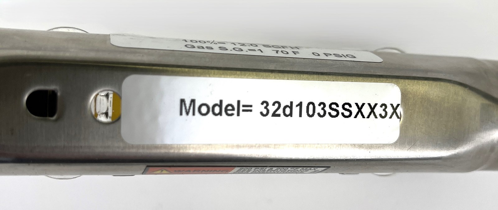 WALLACE TIERNAN, PURGE METER, 32d103SSXX3X, 12.0 SCFH, FLOW MEASUREMENT, NEW