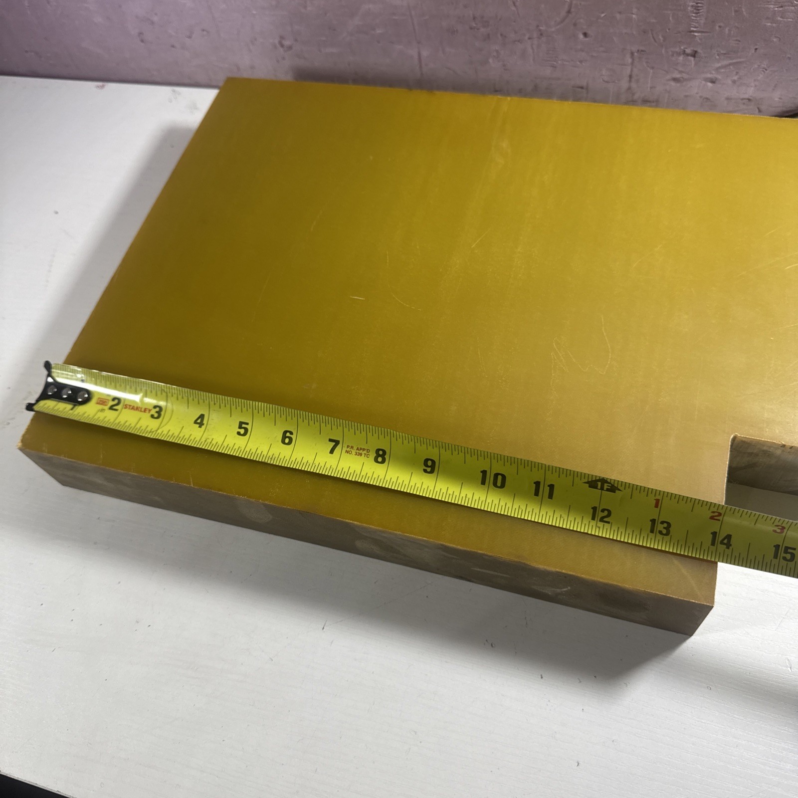 phenolic epoxy fiberglass sheet dark yellow sheet thick