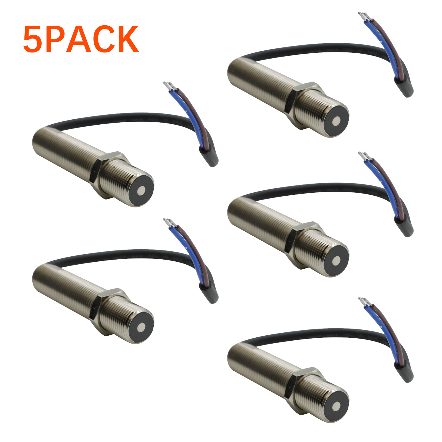 5PACK MSP675 Magnetic Speed Sensor Pick Up Sender Ring Gear Teeth 5/8-18 UNF-2A