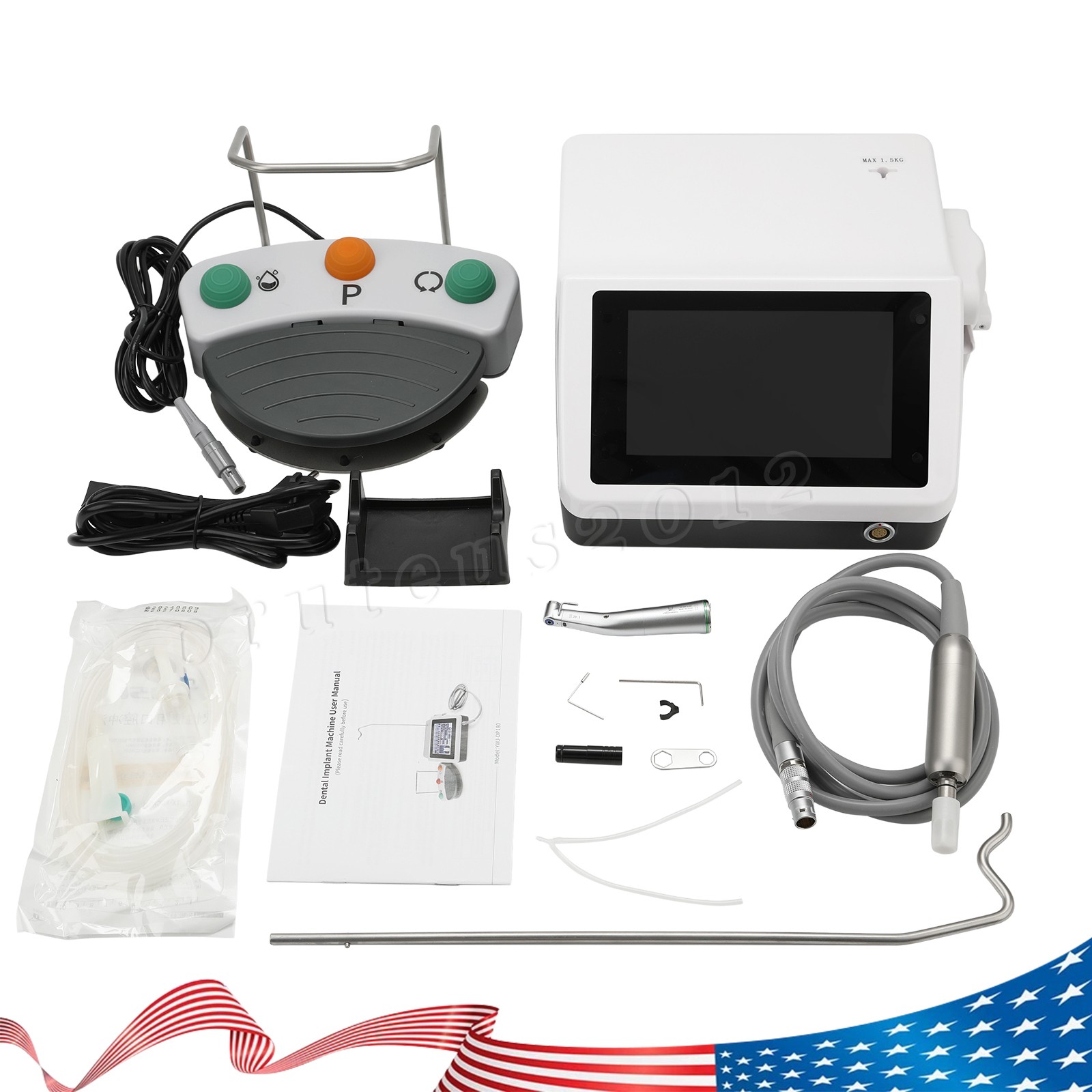 USA Dental LED E-generator High Speed Handpiece Fiber Optic 4 Holes NSK Style