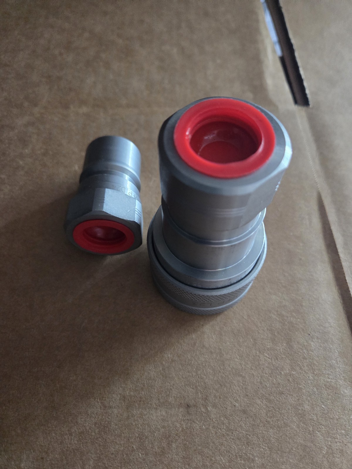1 set 3/4″ ISO 7241-1 B Hydraulic Hose Quick Disconnect Couplers