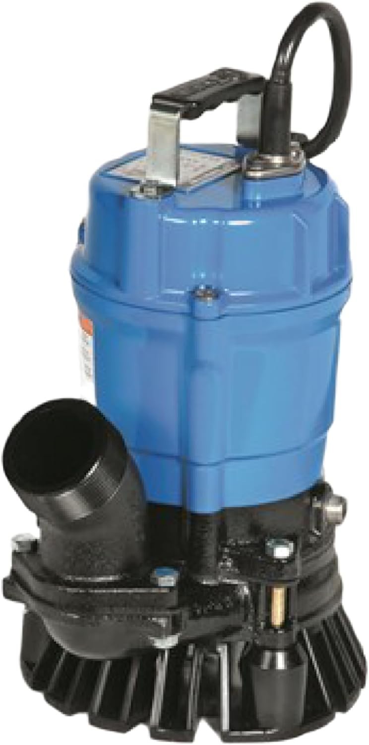 Tsurumi Pump HS2.4S Submersible Trash Pump with Agitator 1/2 HP 115V