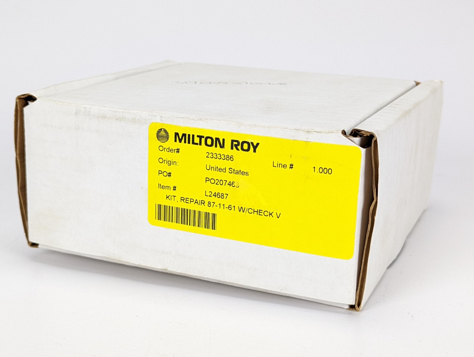 Milton Roy Repair Kit 87-11-61, w/ Check V
