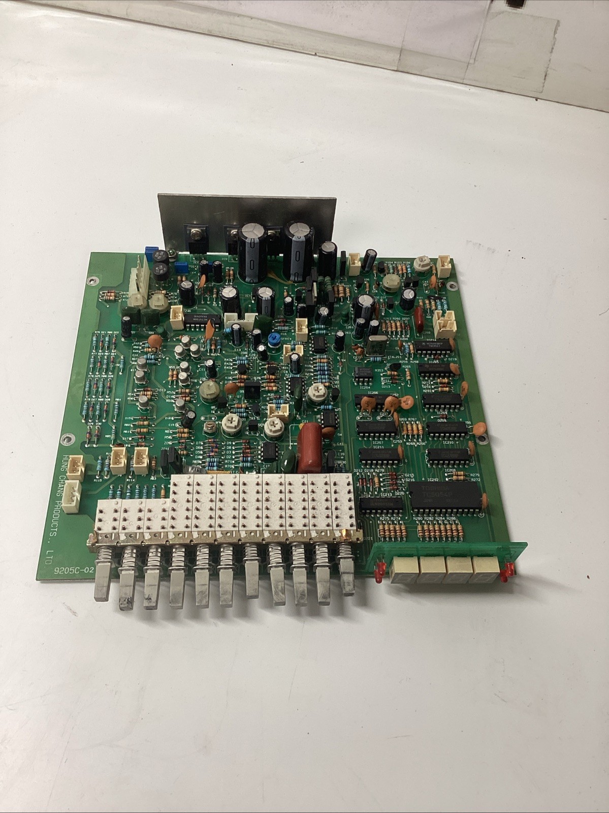 Hung Chang 9205C-02 Industrial Control PCB Board. V-180
