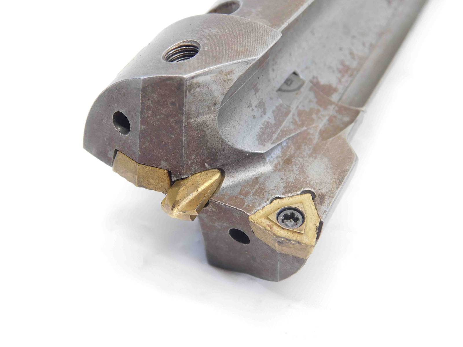 KOMET 1 1/2 O.D. COOLANT INDEXABLE INSERT DRILL V47 40331 BT40 SHANK 2 FL 1.5