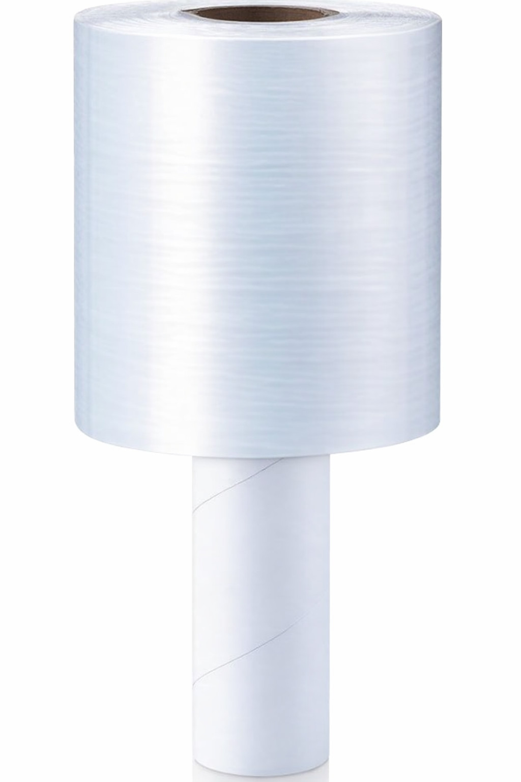 2/8/16 Rolls 5 in. x 1200 ft. Stretch Hand Wrap Clear Cling Plastic Wrap