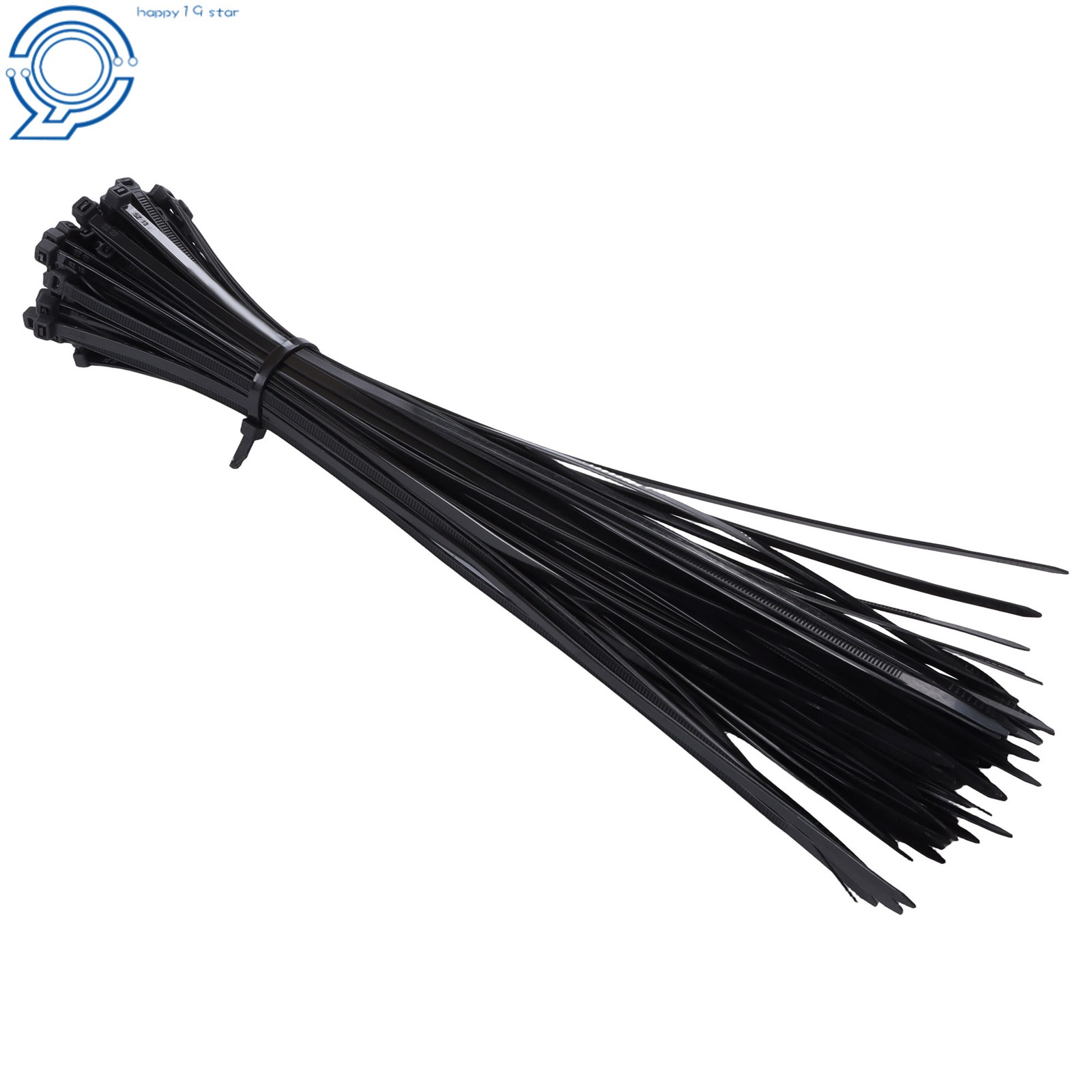 Zip Ties 1200pcs Nylon 14″ Heavy Duty 50lb Self-Locking Cable Ties Width 0.18in