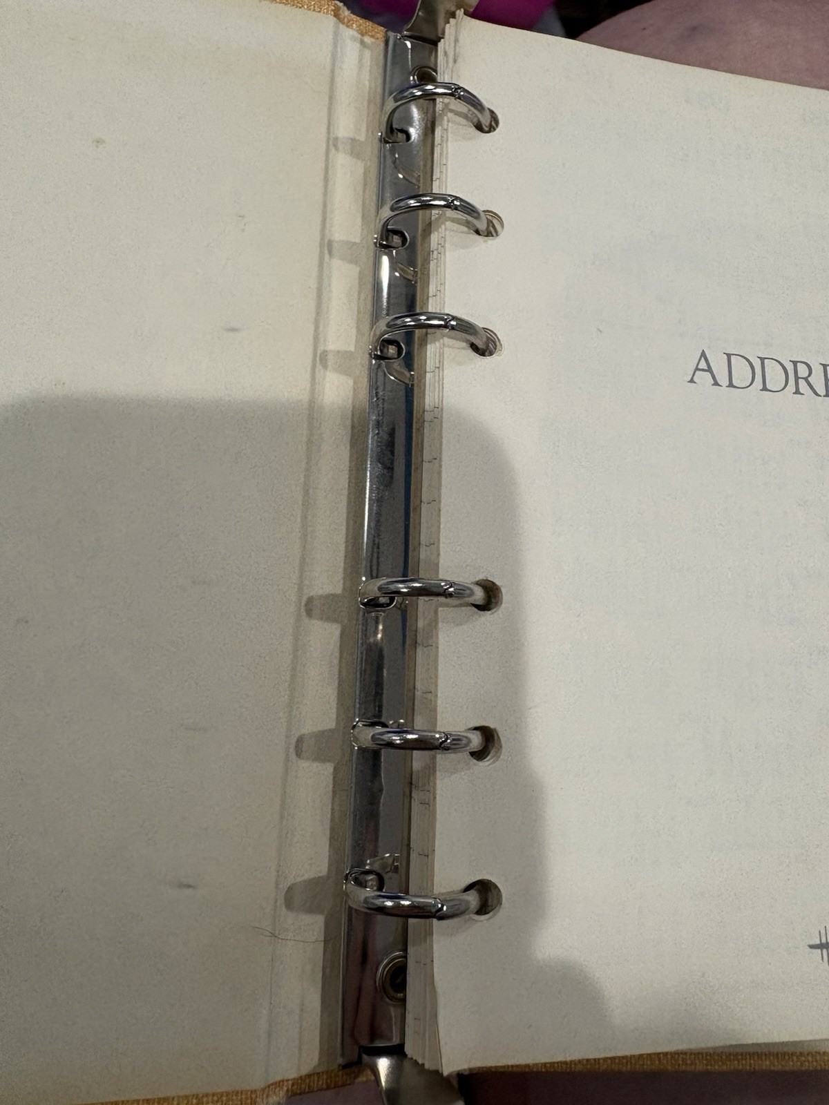 Vintage Hallmark Koala Address Book 3 Ring Binder Loose Leaf Friendship