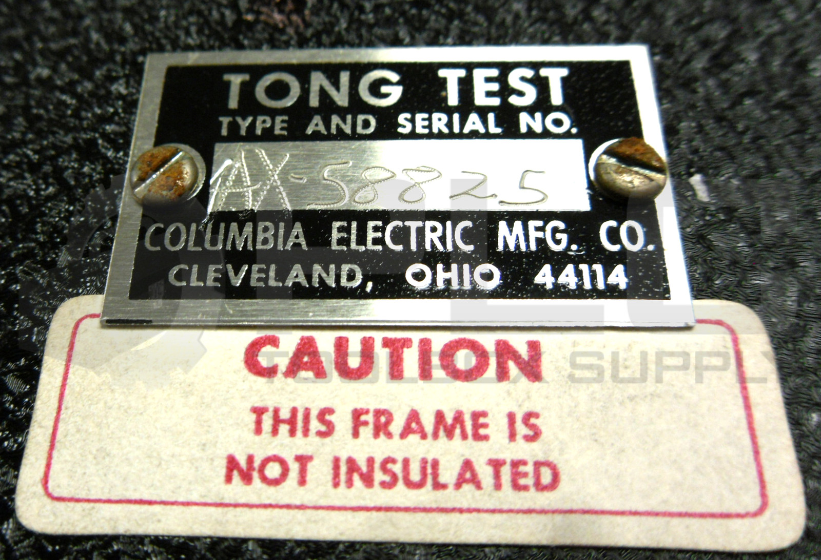COLUMBIA ELECTRIC AX TONG TEXT 0-200 AMPS AX-58825