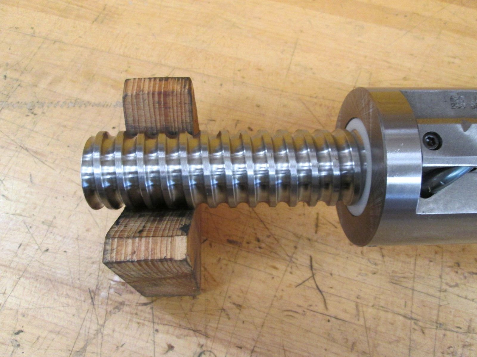 BARNES PRECISION GROUND BALLSCREW 10mm LEAD 40mm THREAD DIAM. P/N: 0028H36103