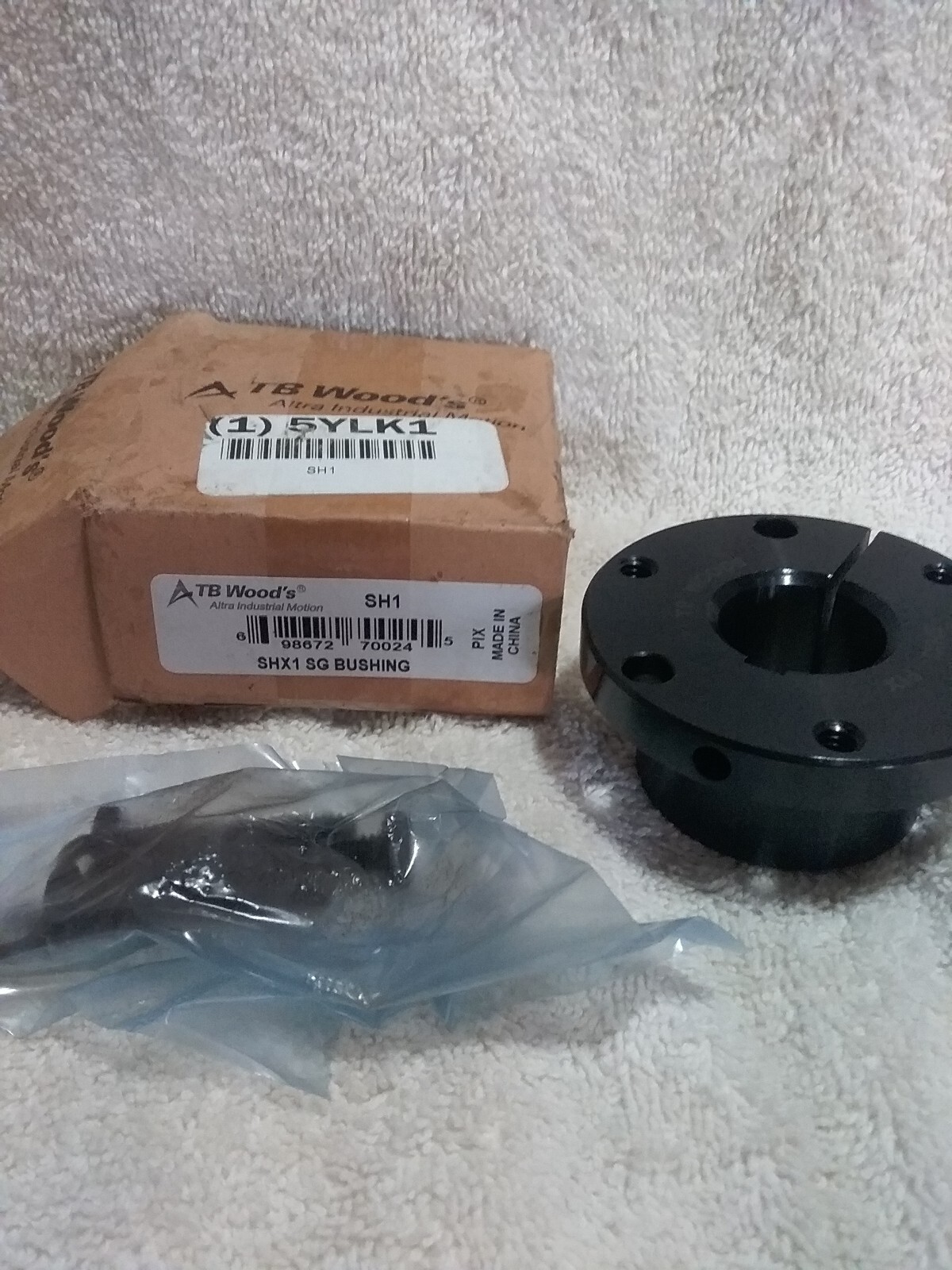 TB WOODS – SH1 – SHX1 SG BUSHING ( New)