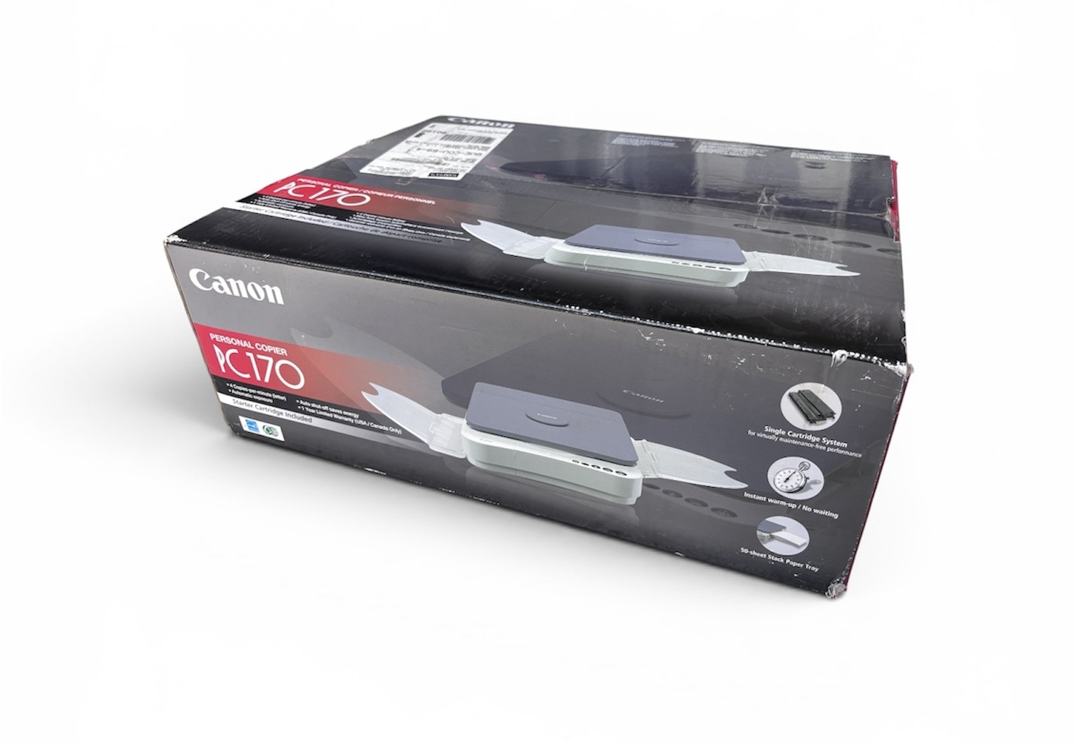 Canon PC170 Personal Portable Black & White Copier – Brand New