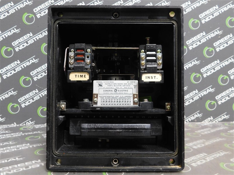 USED General Electric 121FC51B2A Inverse Time Overcurrent Relay 60Hz