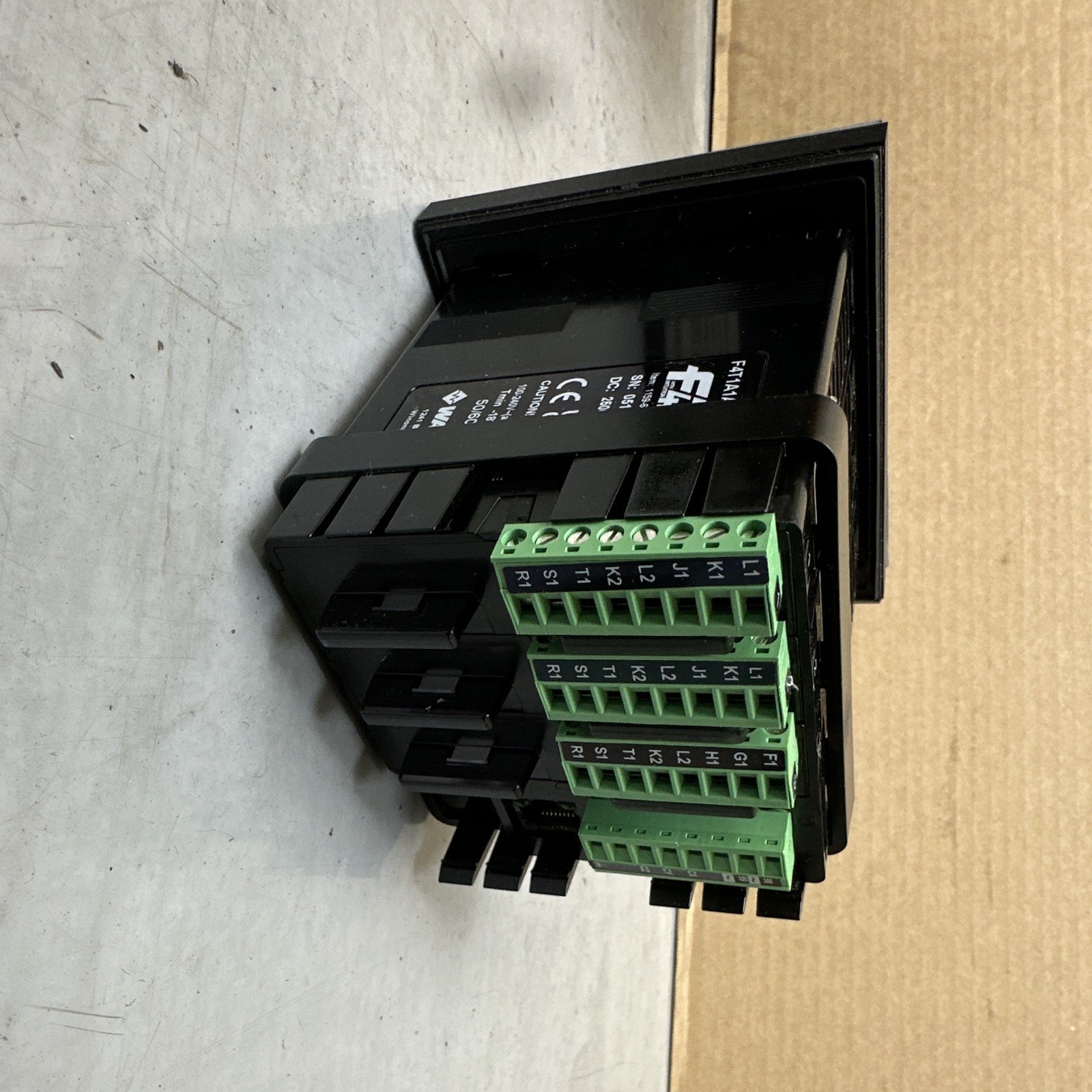 Watlow F4T 1/4 DIN Controller 4.3in Touchscreen Color Display F4T1A1AAA1A5AAAA