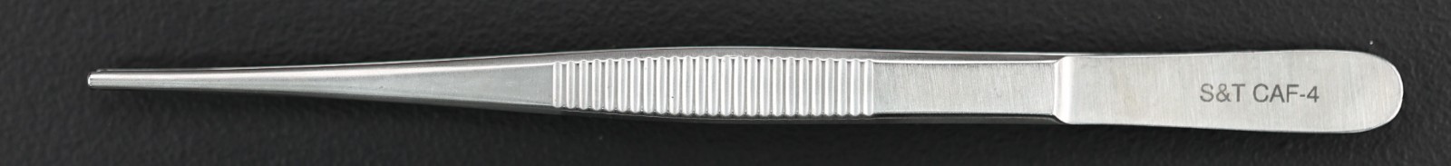 ASSI S&T CAF-4 Vascular Clamp Applying Pinzette Forceps 14cm