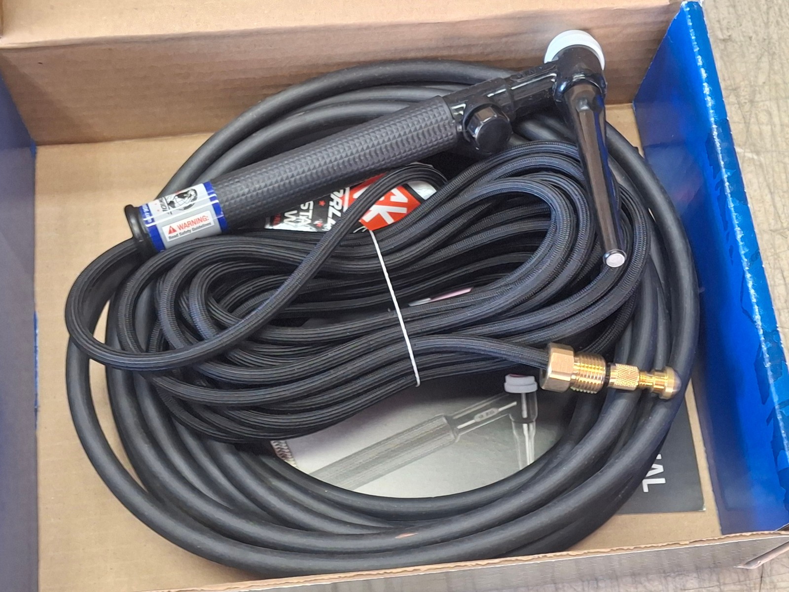 CK Worldwide – Ck17V-25-2Sf Rg – 150 Amp Rigid Head Tig Torch With Valve 25′