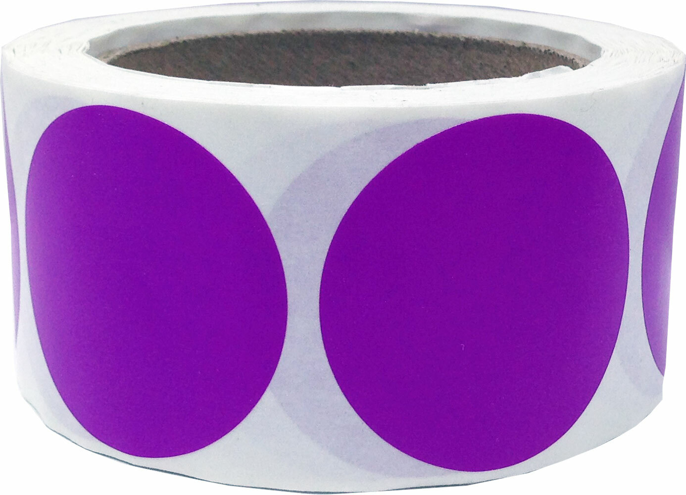 Circle Dot Stickers | 3″ Inches Round | 500 Pack | Pick One Color