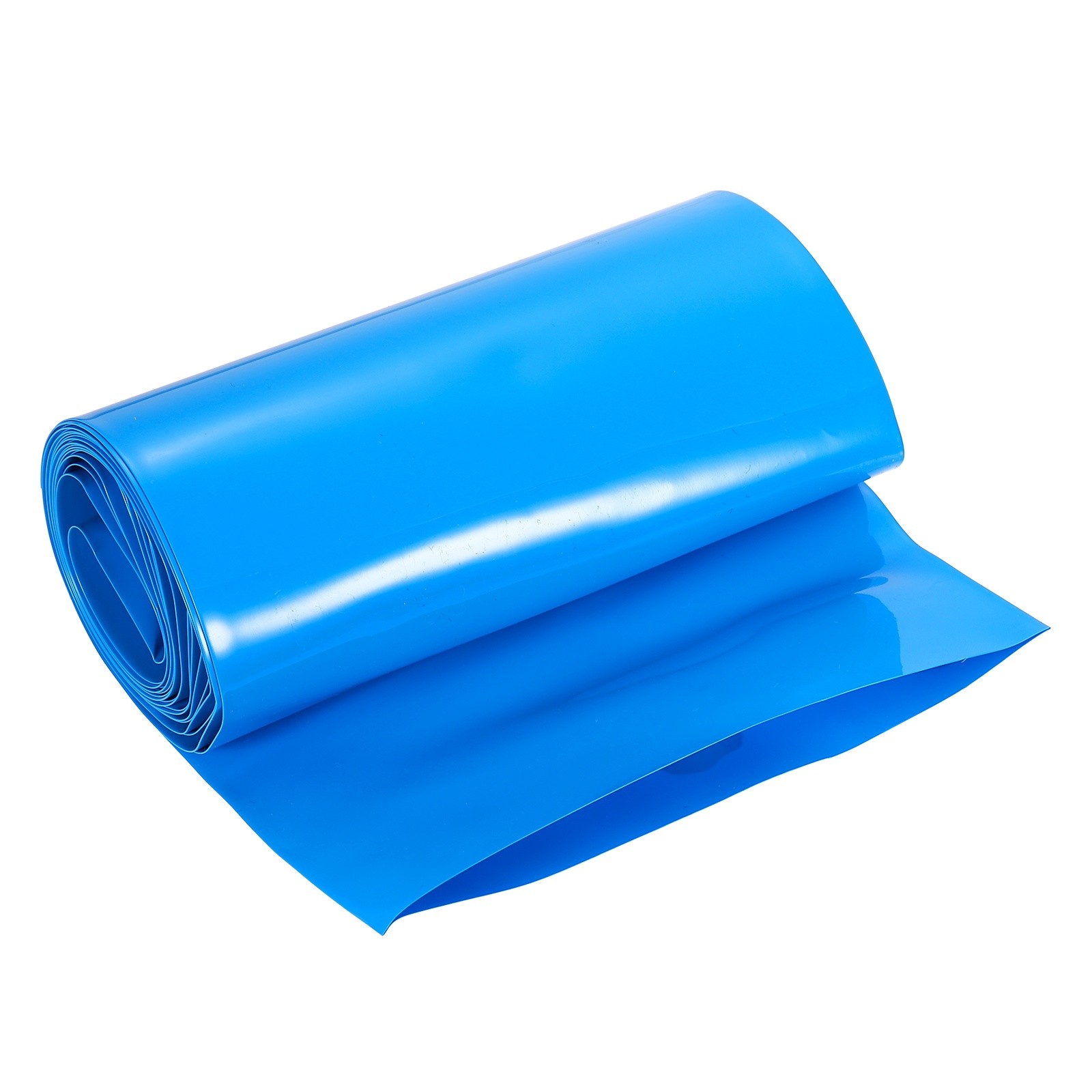 PVC Heat Shrink Wrap Tube 150mm/5.9″ Flat Width 9.9ft Length Battery Wrap Blue