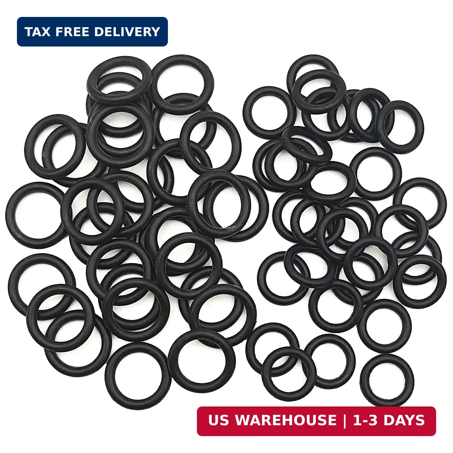 60 Pcs Power Pressure Washer O-Rings Replacement for 1/4 inch, 3/8 inch, M22 Qui