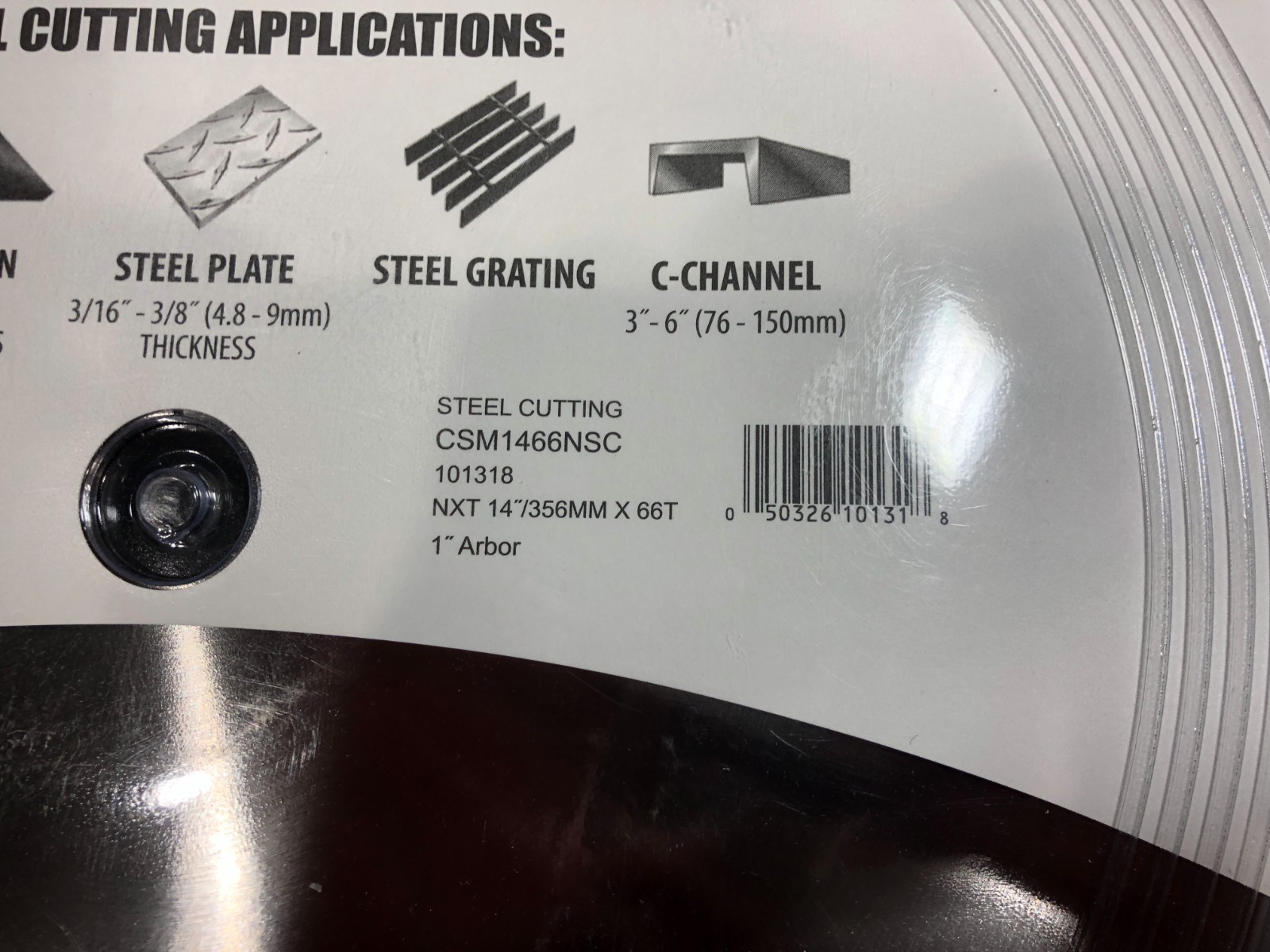 MK Morse 101318 Metal Devil NXT Circular Saw Blade 14-inch 66 Teeth NEW