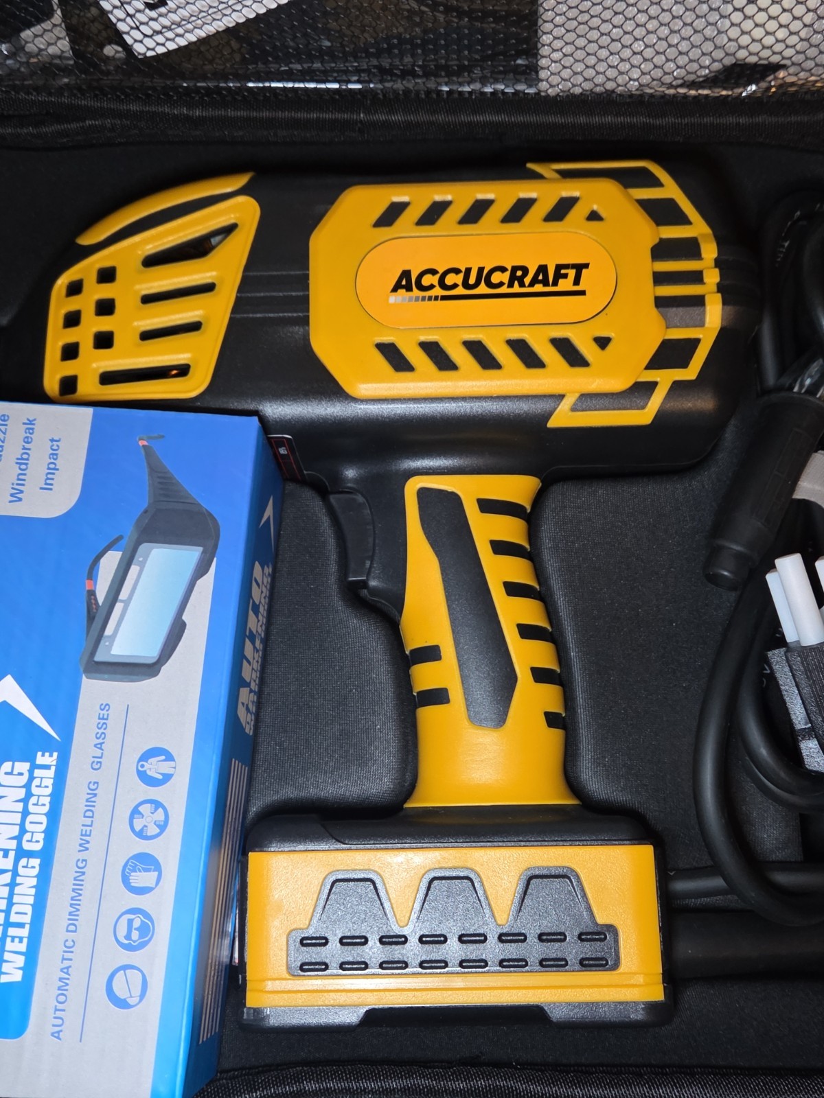 Portable Welding Machine,110V Handheld Welder w/IGBT Inverter 5 Variable Kit NEW