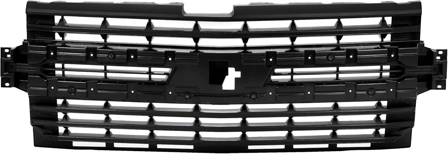 Front Grill Compatible with 2019-2022 Chevy Chevrolet Silverado 1500 Bumper