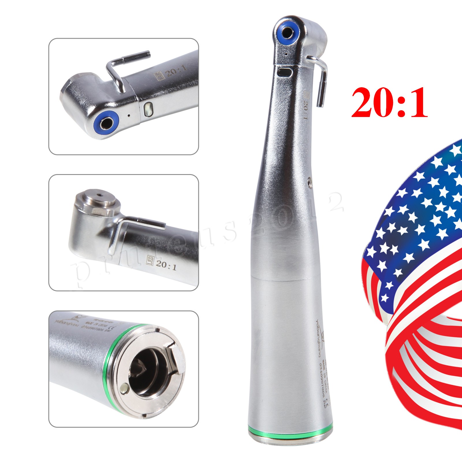 Dental Implant System Motor Surgical Brushless Motor+20:1 Contra Angle Handpiece