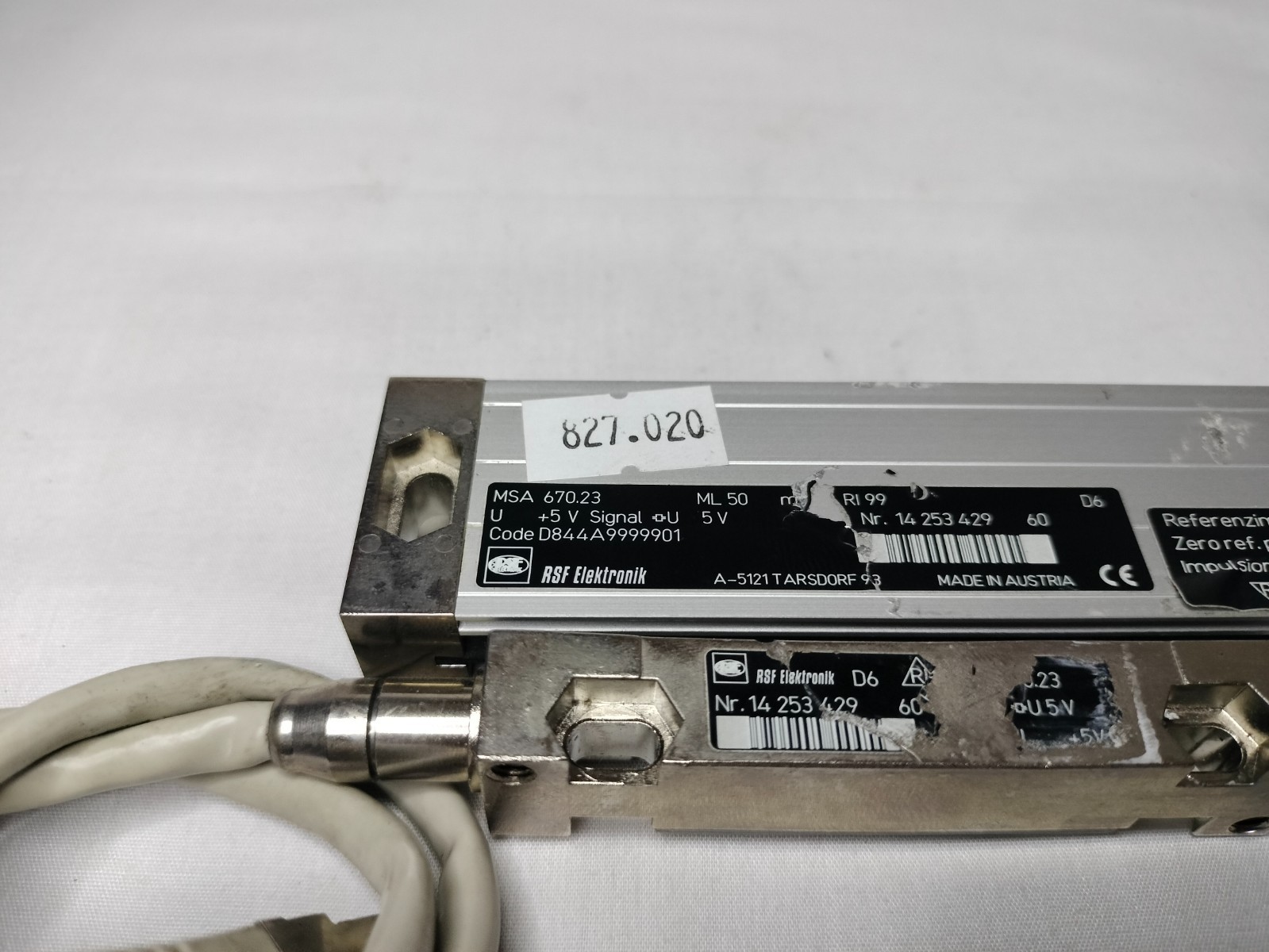 RSF Elektronik MSA 670.23 ML 50mm Linear Scale Made in Austria