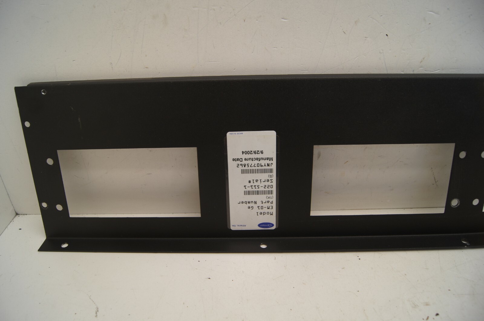 PLATE CARRIER ROOFTOP AIR CONDITIONER 022-511-1