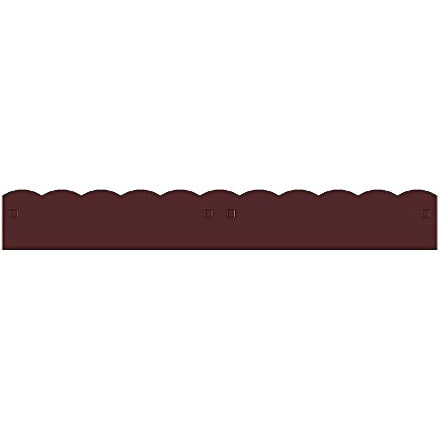 36″ Scalloped Top Landscape Edging, Bronze, 1 piece
