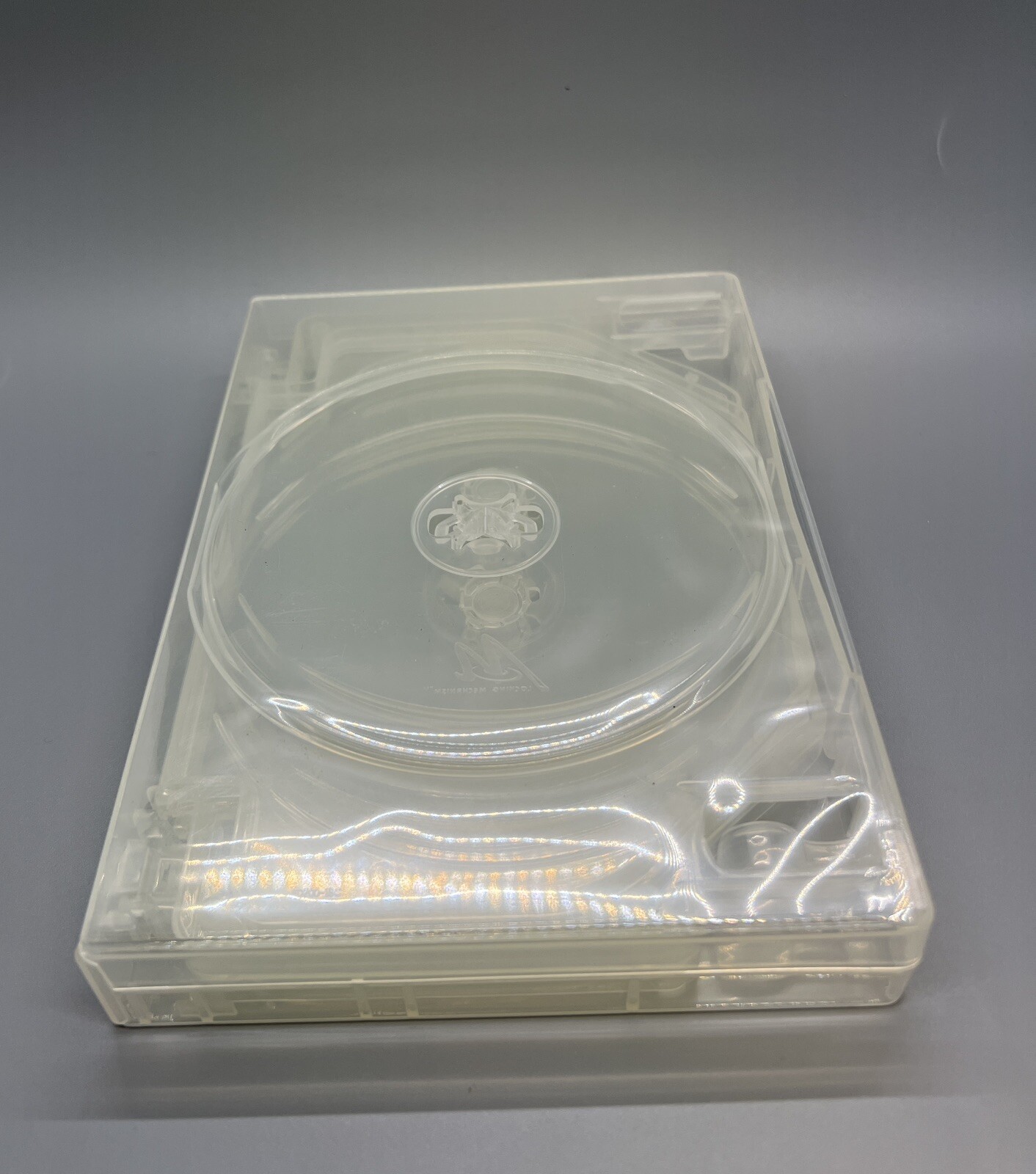5 PCS TOP QUALITY NEW 27MM CLEAR 7-DVD CASE W/SWING TRAYS, M-LOCK HUB, FD-1201