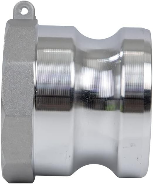 2 pcs Aluminum cam lock fittings 2″ Part A cam groove hose fitting camlock fi…