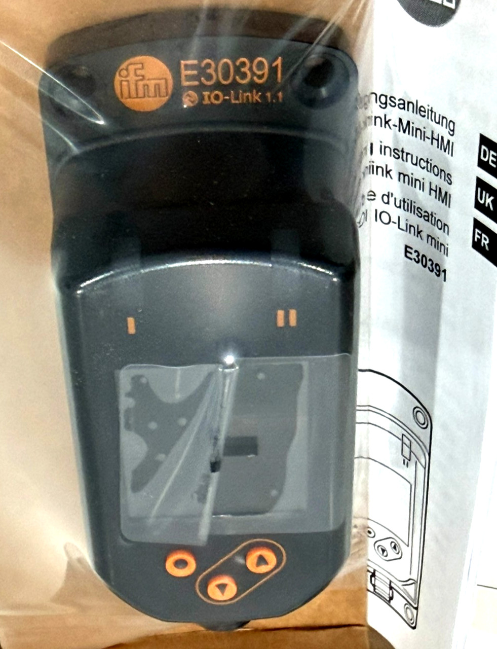 NEW IFM EFECTOR E30391 I/O LINK DISPLAY 1.44″